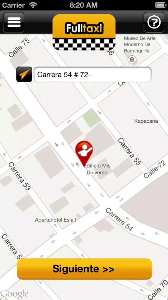 FullTaxi, taxi seguro y rapido Screenshots