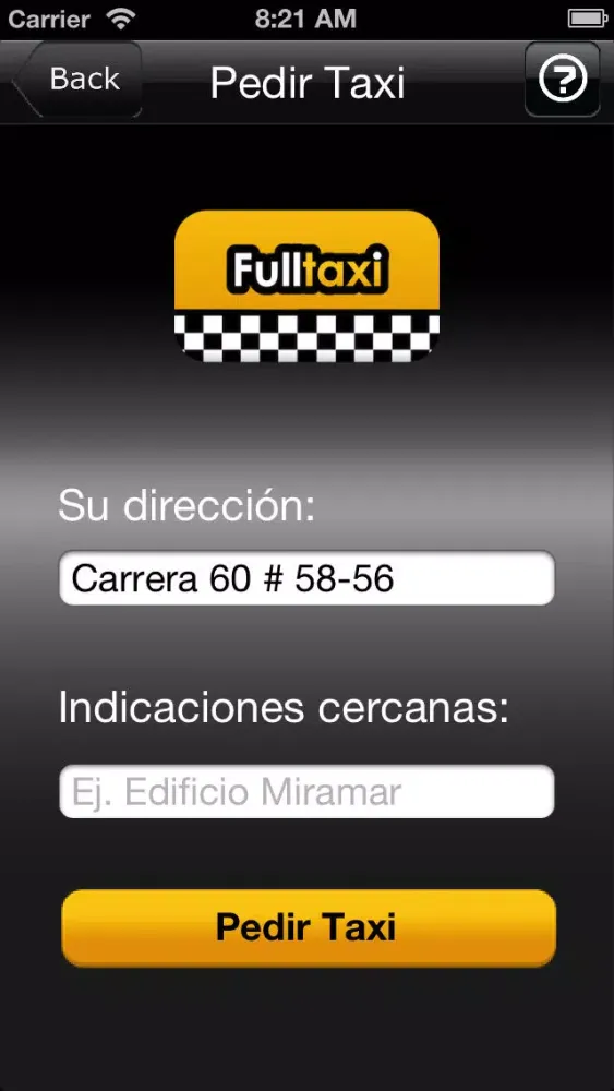 FullTaxi, taxi seguro y rapido Screenshots