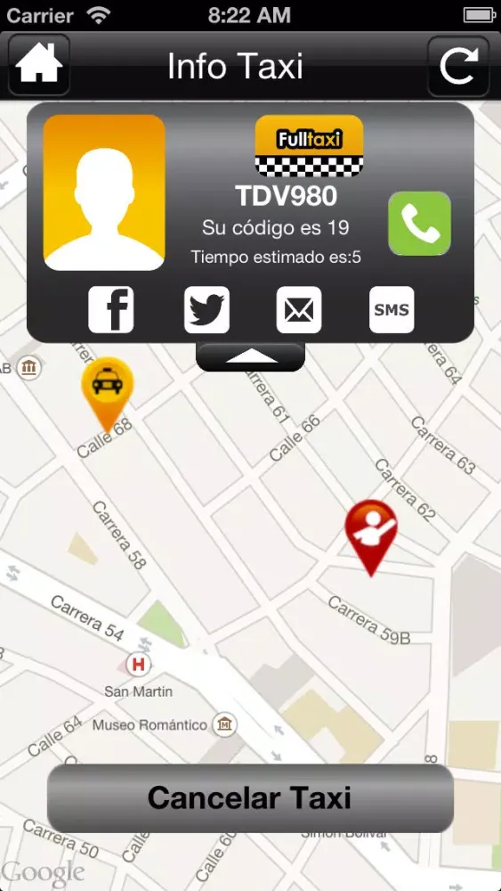 FullTaxi, taxi seguro y rapido Screenshots