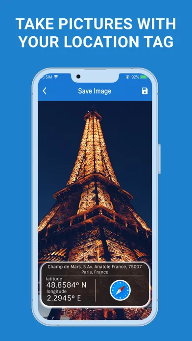 Captures d'écran de GPS Route Finder & Voice Maps