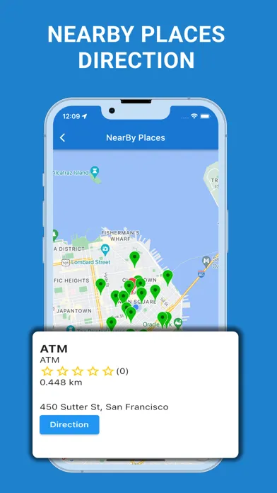 Captures d'écran de GPS Route Finder & Voice Maps