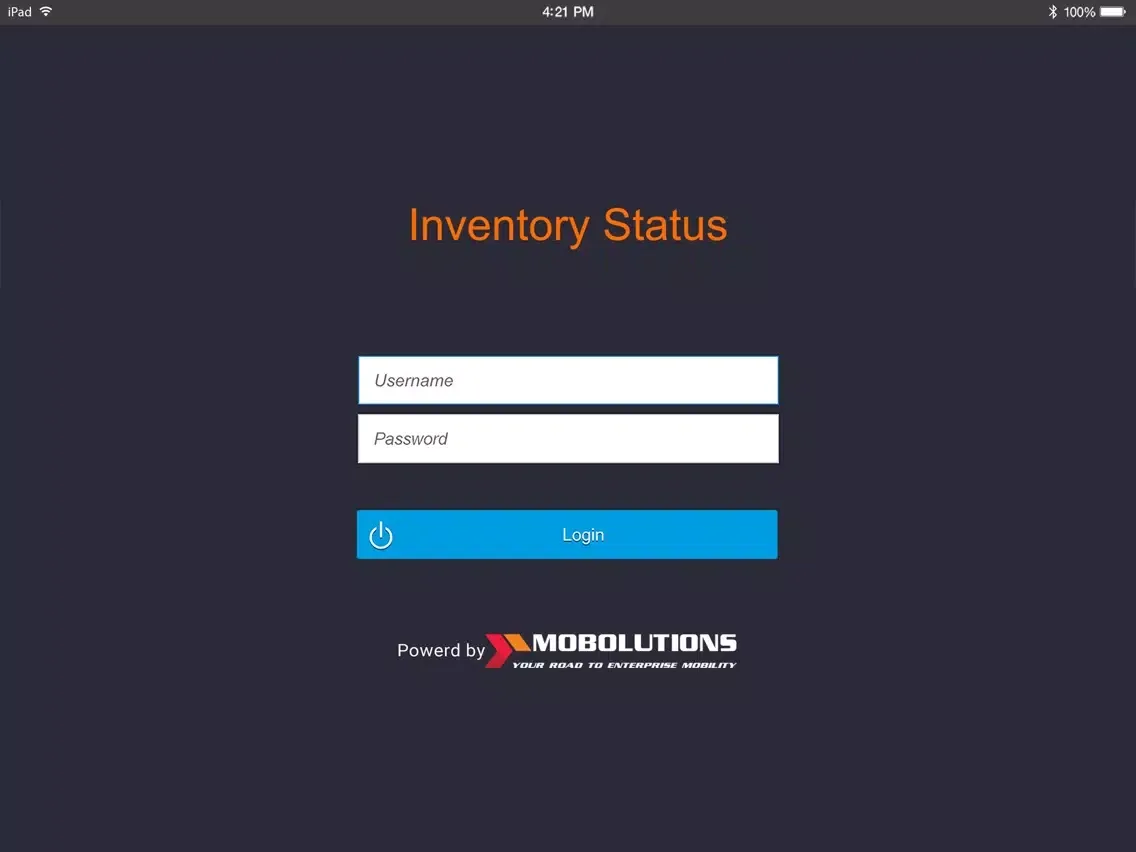 Inventory Status iPad  سکرین شاٹس