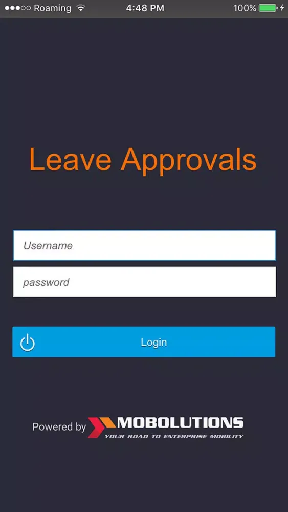 Leave Approvals应用截图