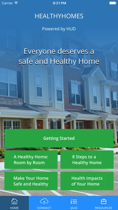 Screenshot di Healthy Homes Basics