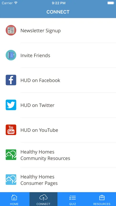 Screenshot di Healthy Homes Basics