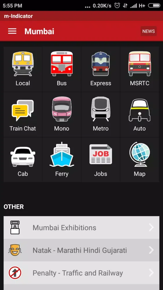 m-Indicator: Mumbai Local Screenshots