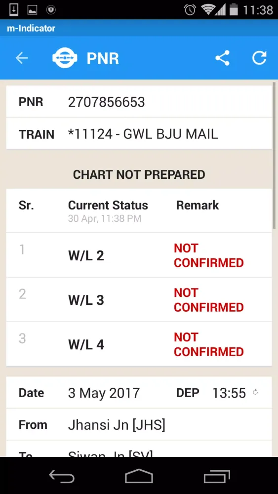 m-Indicator: Mumbai Local Screenshots