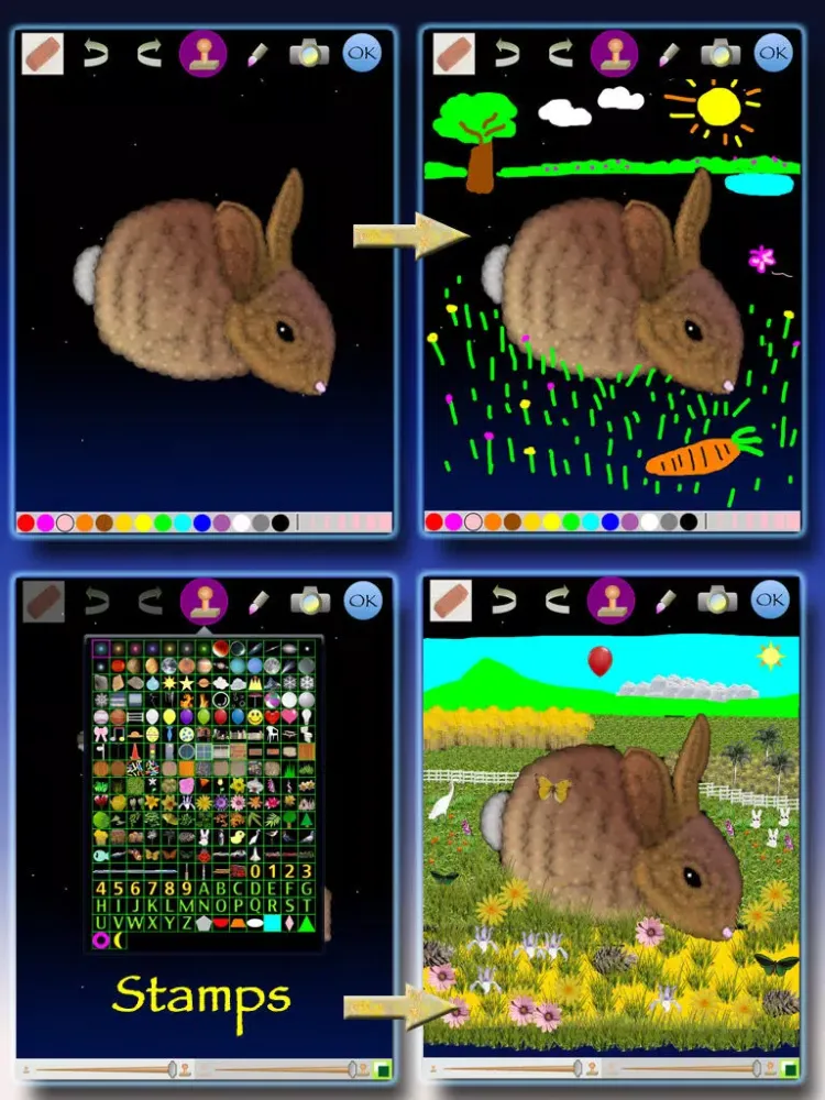 Tangkapan layar Firefly Pix: Animals - Free iPad 