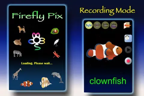 Tangkapan layar Firefly Pix: Animals - Free
