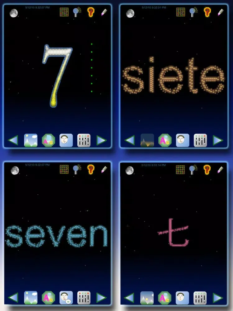 Capturas de tela do Firefly Pix: Numbers and Alphabet - Free iPad 