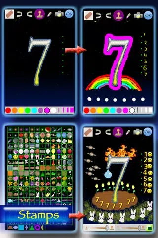 Capturas de tela do Firefly Pix: Numbers and Alphabet - Free