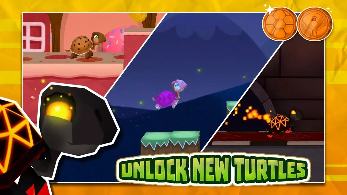 Tangkapan layar Super Turtle Climb!