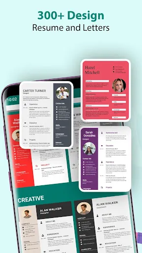 CV Maker & Resume Builder -PDF Screenshots