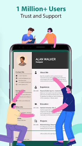 CV Maker & Resume Builder -PDF Screenshots