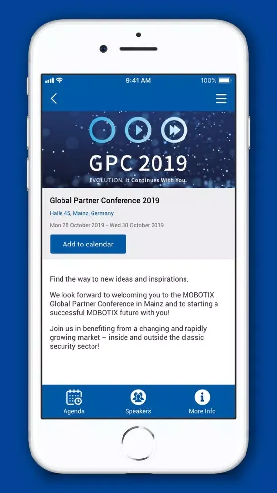 MOBOTIX Events Screenshots