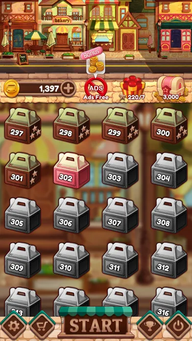 Magic Bakery: Fun Match 3 Game سکرین شاٹس