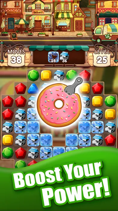 Magic Bakery: Fun Match 3 Game سکرین شاٹس