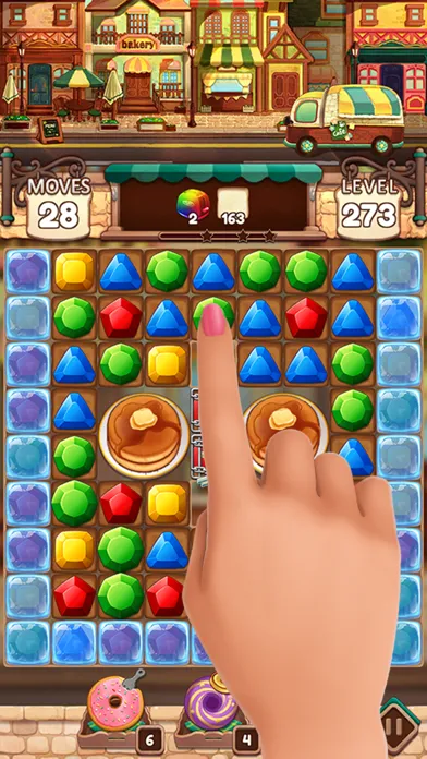 Magic Bakery: Fun Match 3 Game سکرین شاٹس