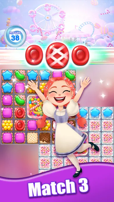 تصاویر Candy Go Round: Match 3