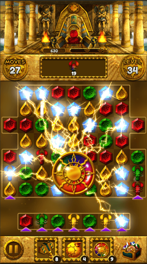 Jewel Queen: Puzzle & Magic-screenshot-1