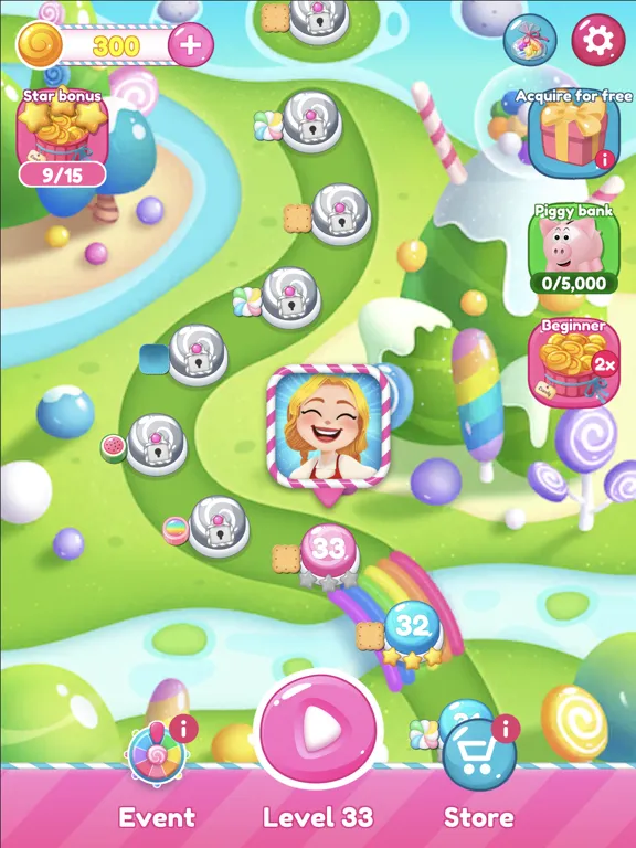 Скриншоты Sweet Candy Bomb: Match 3 Game iPad 
