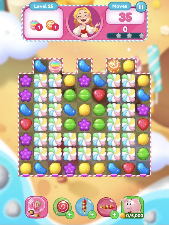 Скриншоты Sweet Candy Bomb: Match 3 Game iPad 