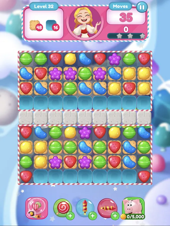 Скриншоты Sweet Candy Bomb: Match 3 Game iPad 