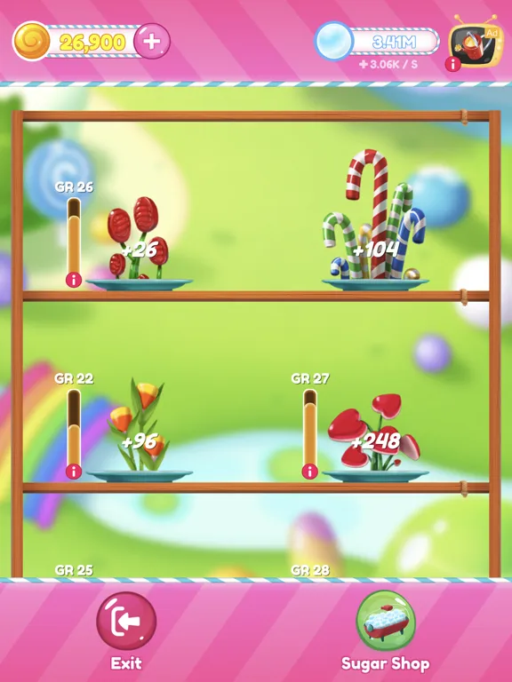 Скриншоты Sweet Candy Bomb: Match 3 Game iPad 