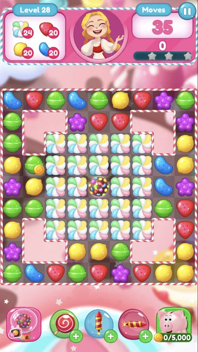 Скриншоты Sweet Candy Bomb: Match 3 Game