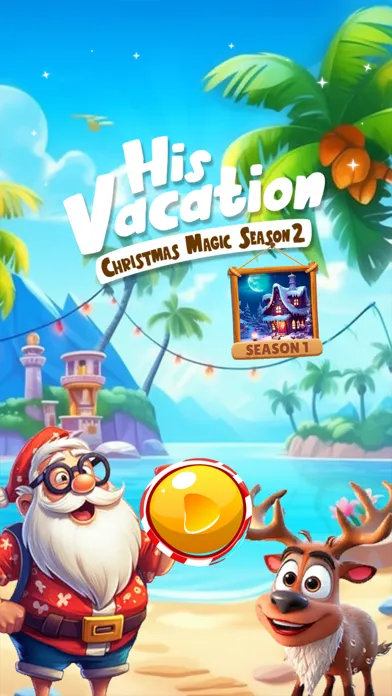 Capturas de tela do Christmas Magic: Match 3 Game