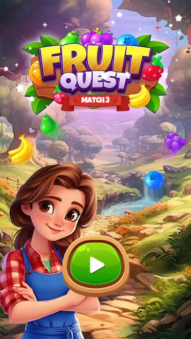 ภาพหน้าจอของ Fruit Quest: Match 3 Game