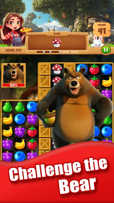 ภาพหน้าจอของ Fruit Quest: Match 3 Game