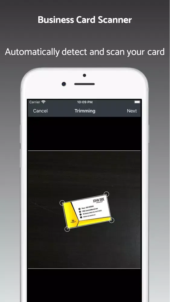 Business Card Reader - Scanner Screenshots