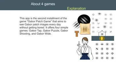 Zrzuty ekranu GaborPatch2Game