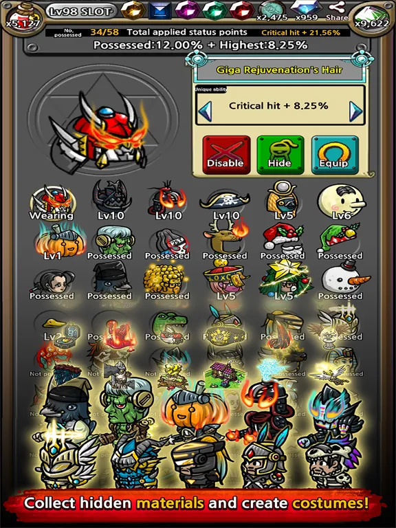 Tangkapan skrin Upgrade Hero Mr.Kim(vip) iPad 