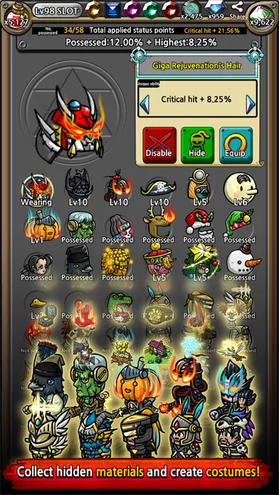 Tangkapan skrin Upgrade Hero Mr.Kim(vip)