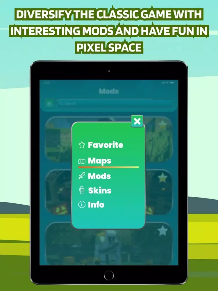 Capturas de pantalla de Mobs Mods Skins for Minecraft iPad