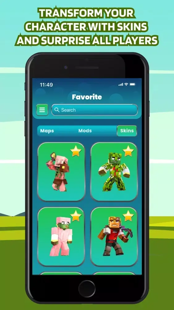 Capturas de pantalla de Mobs Mods Skins for Minecraft