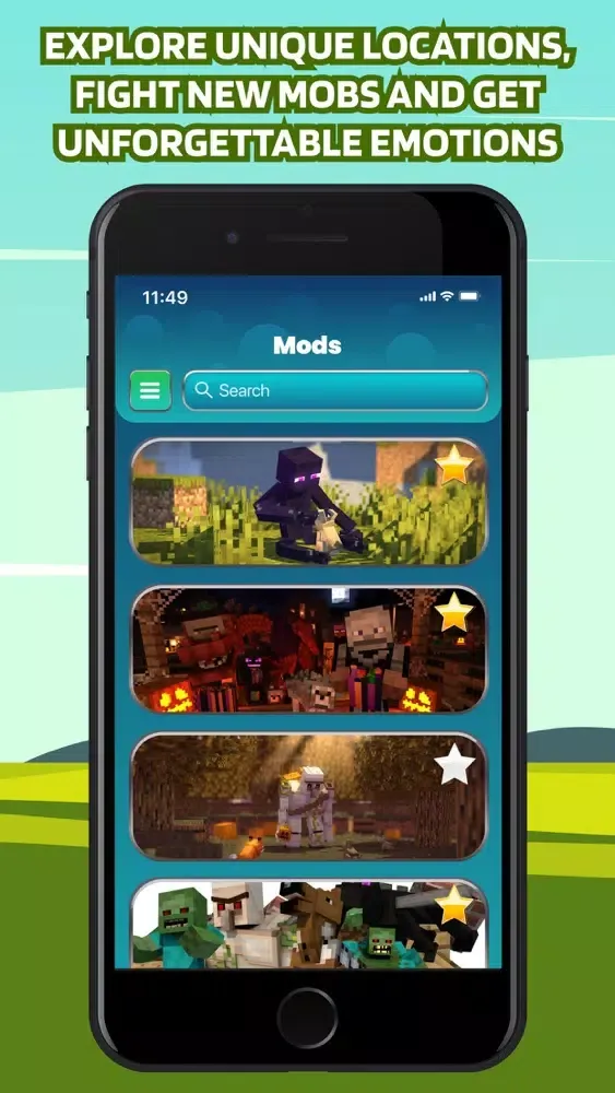 Capturas de pantalla de Mobs Mods Skins for Minecraft