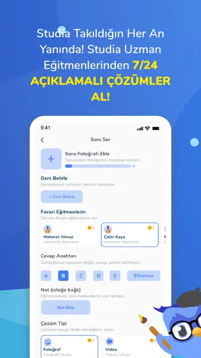 ภาพหน้าจอของ Studia -YKS TYT Sınav Arkadaşı