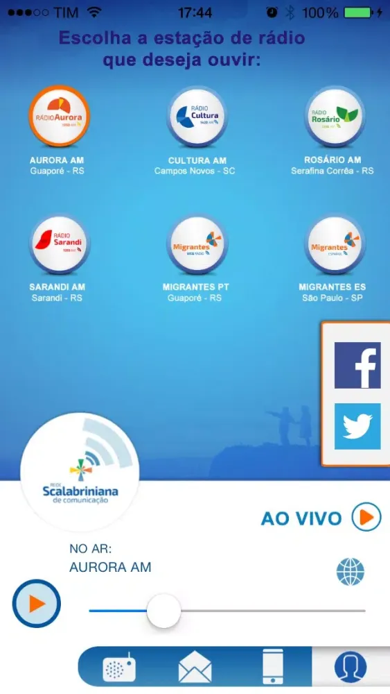 Rede Scalabriniana Screenshots