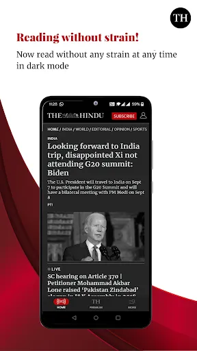 Скриншоты The Hindu: Live News Updates