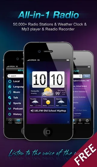 تصاویر All-in-1 Radio Free