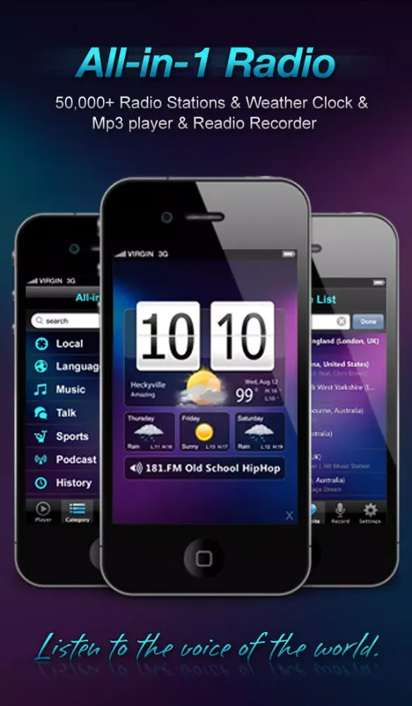 تصاویر All-in-1 Radio (Weather+Clock+Recorder)