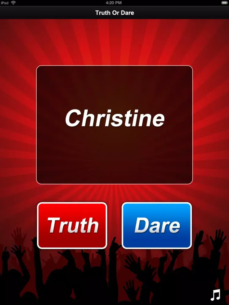 Amazing Truth or Dare Free iPad 应用截图