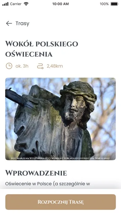 Zrzuty ekranu Stare Powązki