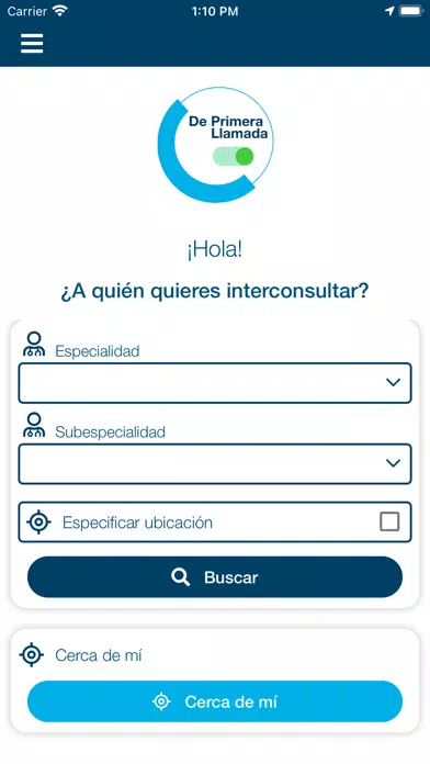 Ảnh chụp màn hình của De Primera Llamada (DPL)