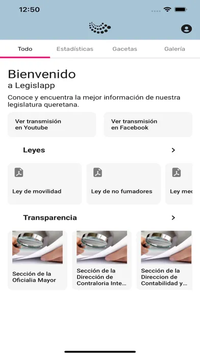 ภาพหน้าจอของ Legislapp QRO MX