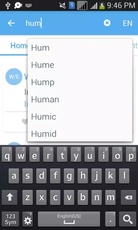 Norwegian Dictionary Screenshots