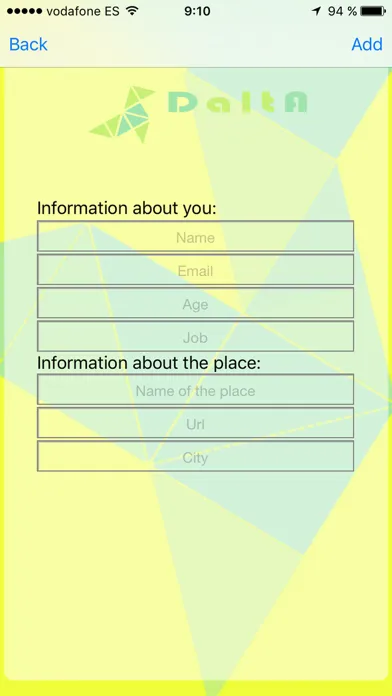 Capturas de pantalla de DaltA - Find and add alternative places and architecture